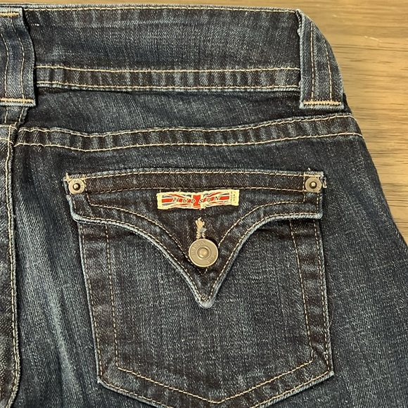 HUDSON LOW RISE SIGNATURE BOOTCUT DENIM  JEANS 27 - Picture 14 of 16